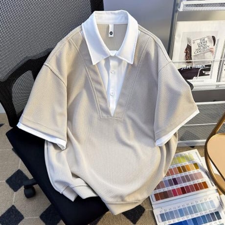 トップス メンズ Tシャツ 半袖 ブラウス #6