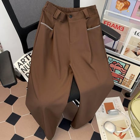 秋冬ボトムス ズボン パンツ スラックス ワイドパンツ27