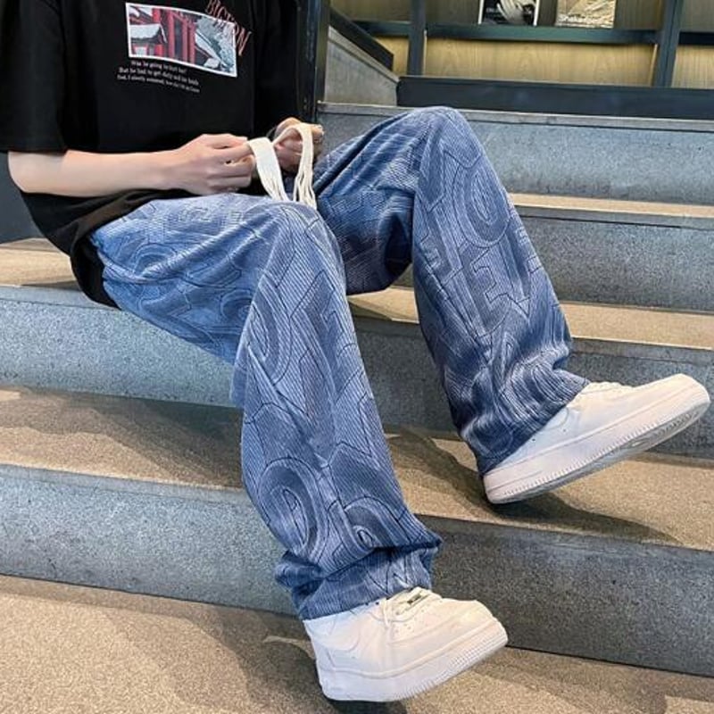 メンズ ボトムス ズボン パンツ ワイドパンツ ヴィンテージ風 | FRY