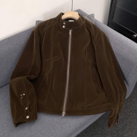 秋冬トップス メンズ   ジャケット アウター 上着 スエード レトロ風19