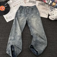 秋冬ボトムス ズボン パンツ   ワイドパンツ  デニム ジーンズ19