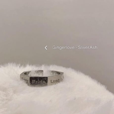 ファッション ユニセックス メンズ 指輪 アクセサリー 六角形