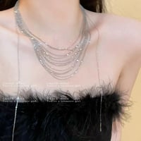ファッション レディース アクセサリー ネックレス 多層 おしゃれ
