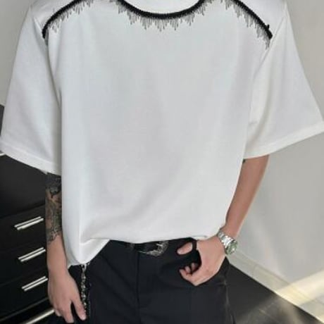 トップス メンズ Tシャツ 半袖 ブラウス #12