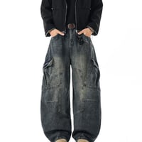 秋冬ボトムス ズボン パンツ メンズ ワイドパンツ デニム ジーンズ8