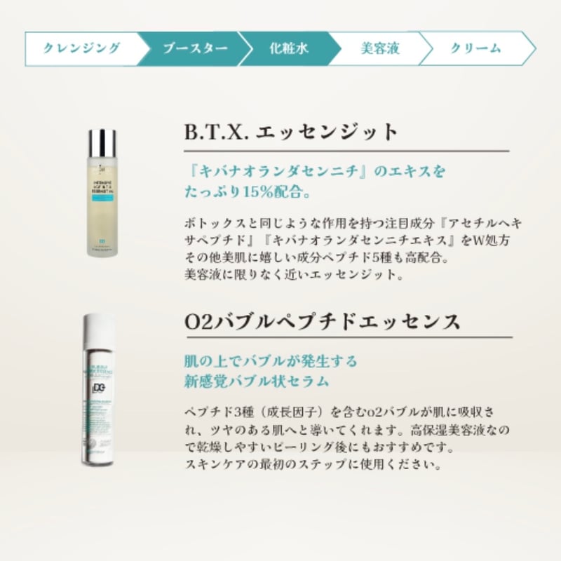 B.T.X. コンプリート5点セット | Beauties麻布 STORE