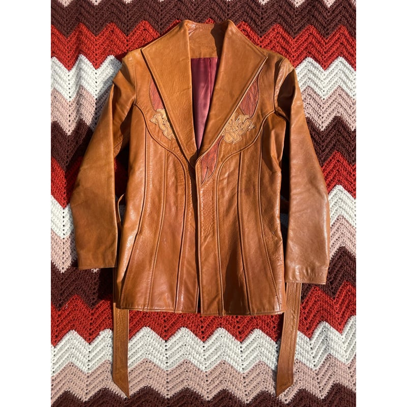 1970s EAST WEST イーストウエストレザージャケット”Del Rosa 1970s EAST WEST イーストウエストレザージャケット”Del Rosa