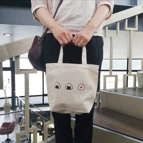 おにぎり柄トートバッグ