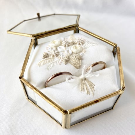 リングピロー№062 ミルキーブーケ