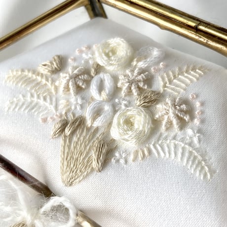 リングピロー№062 ミルキーブーケ