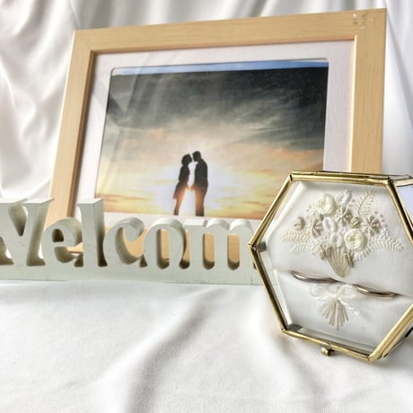 リングピロー№062 ミルキーブーケ