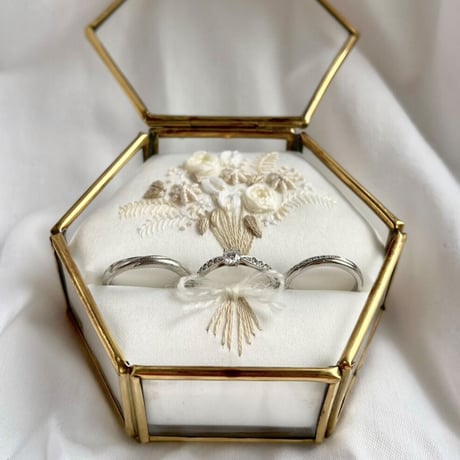 リングピロー№062 ミルキーブーケ