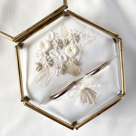 リングピロー№062 ミルキーブーケ