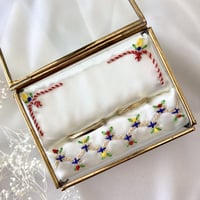 リングピロー№008 ガーデンホワイト