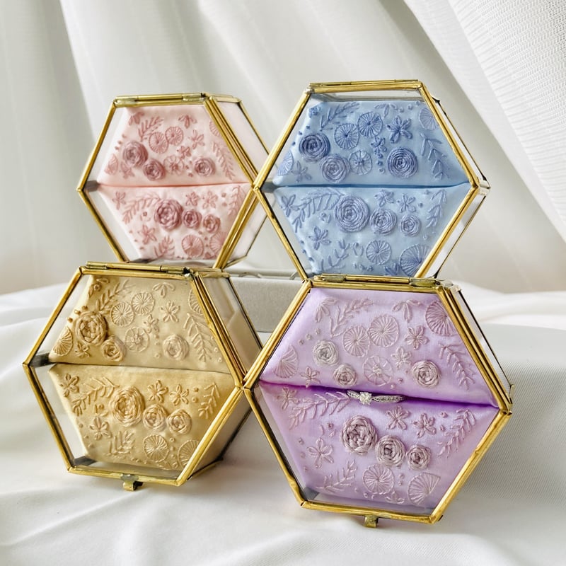 リングピロー№054 ミストブルー | ネルネルテルネ