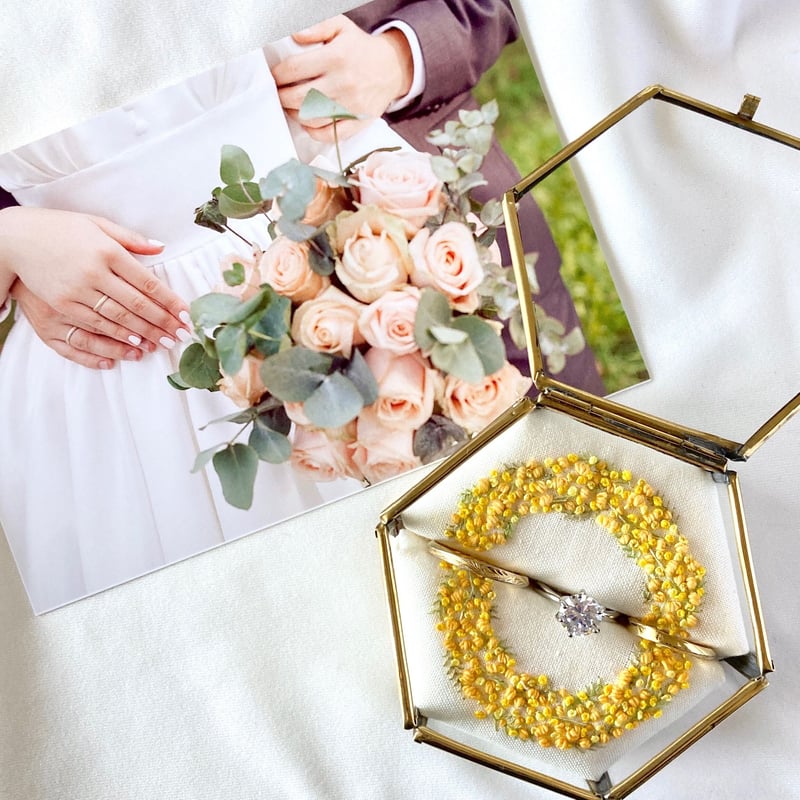 リングピロー№036 ミモザ | ネルネルテルネ