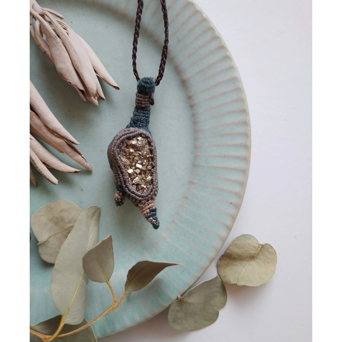 パイライトネックレス【一点物】 | snow hand made