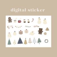 デジタルステッカー　Christmas🎄