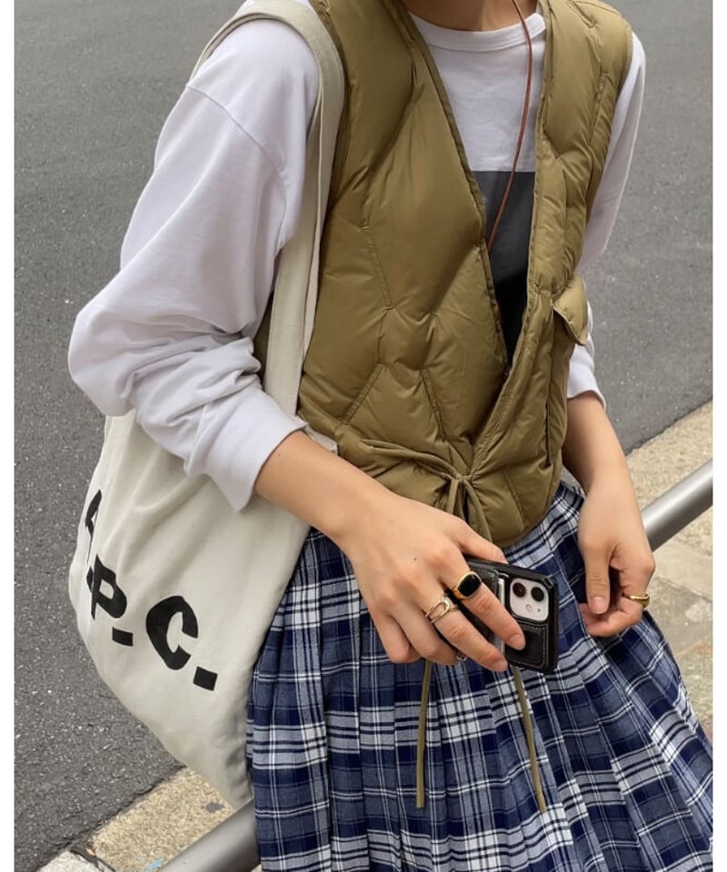 quilting croped dawn vest | somom & co