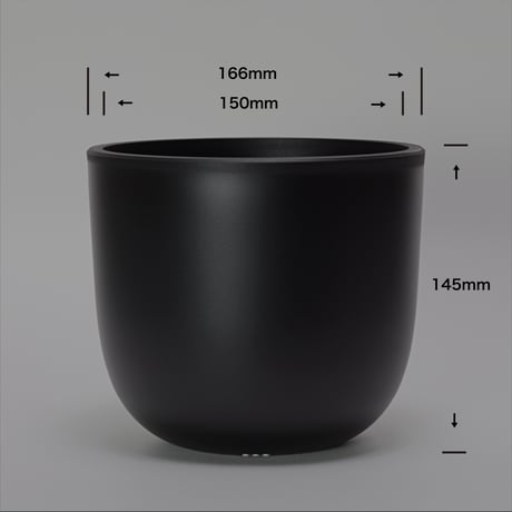 PlasticPot BowlLong Size9
