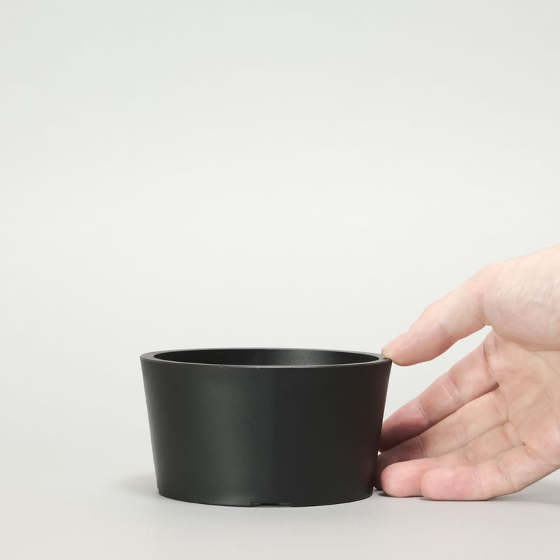 デッドストック ペタペタ植木鉢【未使用】 Plastic Pot「BowlLong」Size10 Maceta（マセタ）プラ鉢 – linkplants