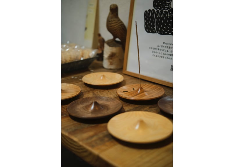 petalwork】山のお香立て | YAMANAMI