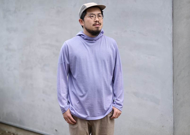 BROWN by 2-tacs】BAA hoodie / Lavender | YAMANAMI