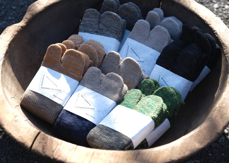 atelierBluebottle】Hiker's SOCKS – HIGH | YAMANAMI