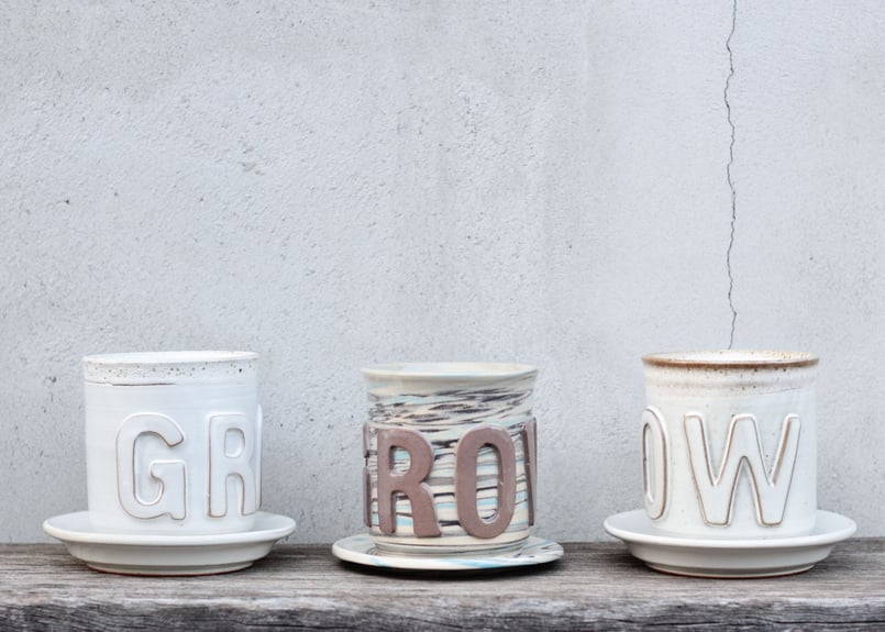 BROWN by 2-tacs POTTERY SERIES 陶器プランター 茶 BROWN by 2-tacsのPOTTERY SERIES 陶器プランター 茶 BROWN by 2-tacs