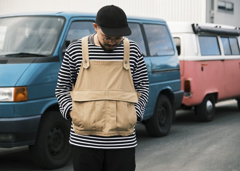 BROWN by 2-tacs　SEED IT BLK ベンタイル素材 BROWN by 2-tacs 