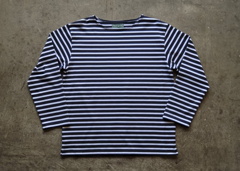 BROWN by 2-tacs CR-BASQUE サイズM 長袖　ボーダー BROWN by 2-tacs】CR -basque L/S | YAMANAMI