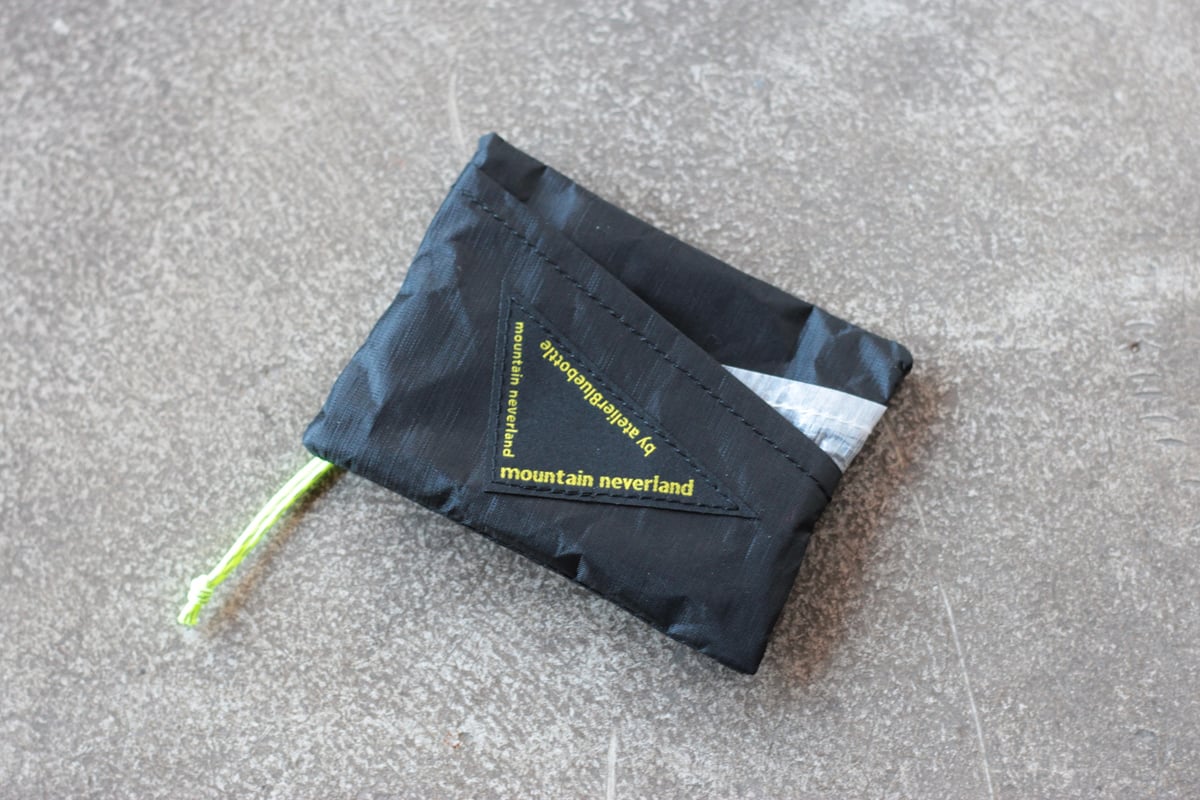 Hiker's WALLET-01DCF アトリエブルーボトル　ウルトラライト　UL ダイニーマ　ウォレット　財布　登山　atelierBluebottle e64f7cc57b4a249190155cf31f39b7