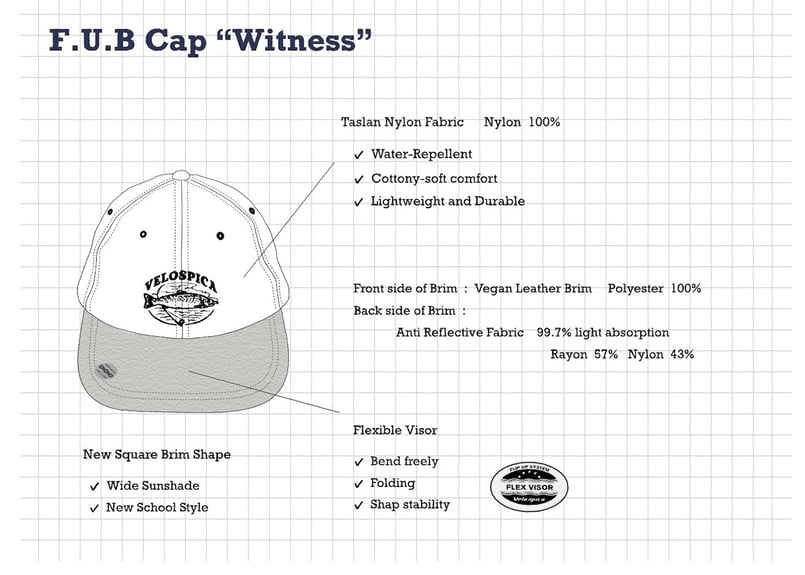 velo spica】F.U.B Cap Witness | YAMANAMI