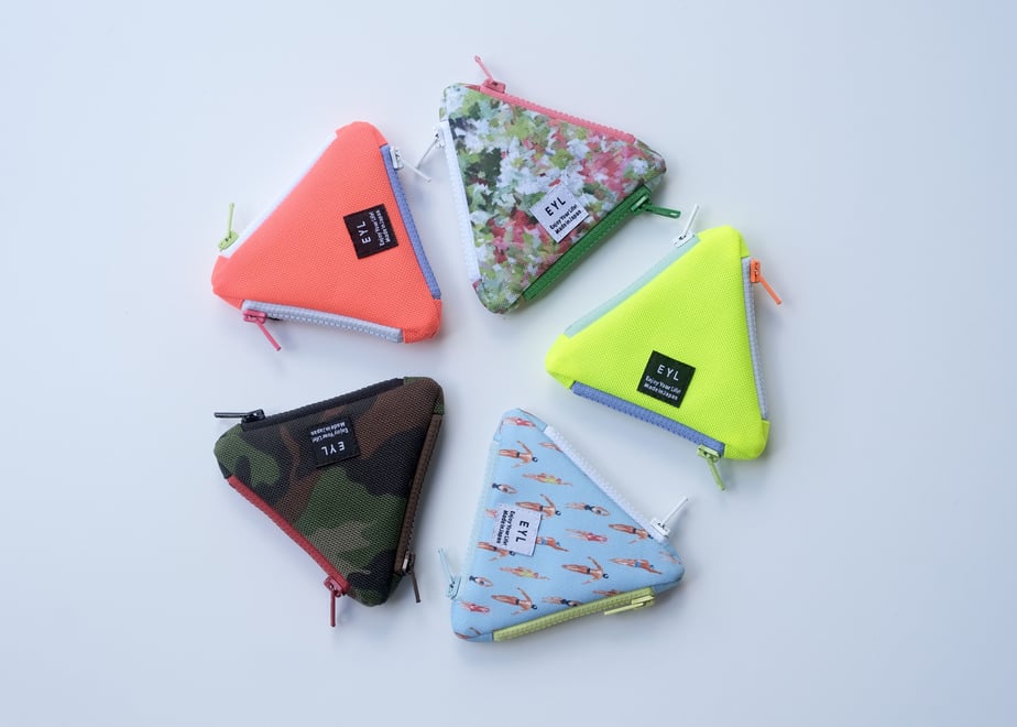 Triangular Coin Purse 【EYL】triangle coin purse | YAMANAMI