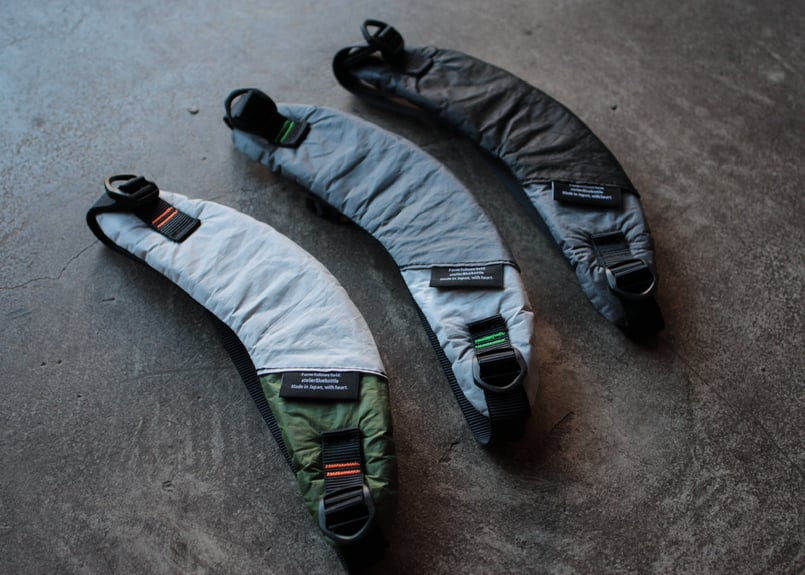 atelierBluebottle】BAKEPEN STRAP WALLET-DCF | Y