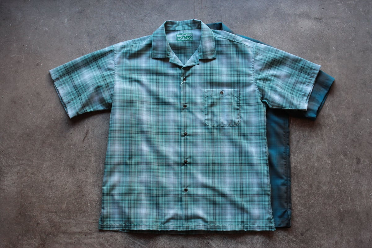 2-tacs　Open collar shirt