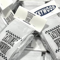 "TAZ DINER NEW YORK SOCKS" - WHITE