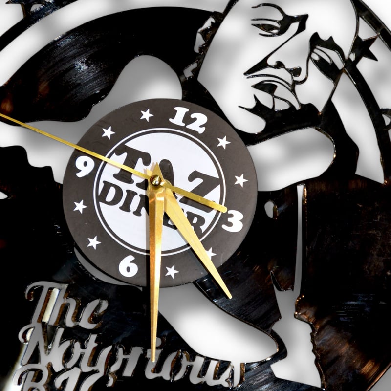 NOTORIOUS B.I.G.VINYL CLOCK