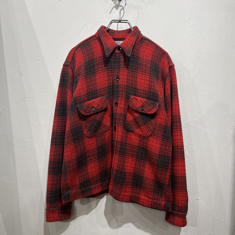 トップス 60s pilgrim flannel check shirt vintage 60s pilgrim flannel check shirt vintage 50's PILGRIM flannel shirt