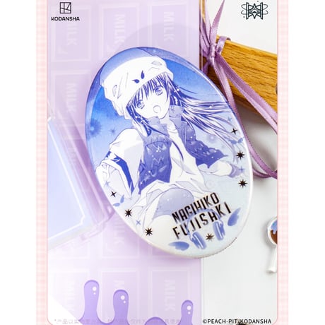 【しゅごキャラ！ × 觅星社 STARRY】中国発売 「幻境折光」シリーズ 楕円形 缶バッジ 63×93mm（全4種）