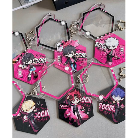 【時光代理人 × X11】LINK CLICK 中国期間限定 POP UP SHOP「粉墨派对」クリアファイル（全2種）