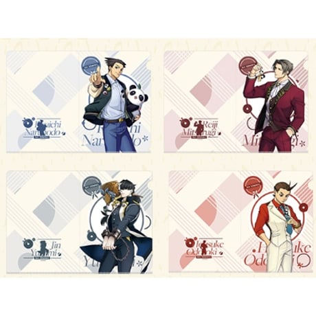 【逆転裁判 × CAPCOM上海店】Ace Attorney 2024年 中国オリジナル新商品 「パンダ」クリアファイル（全8種）