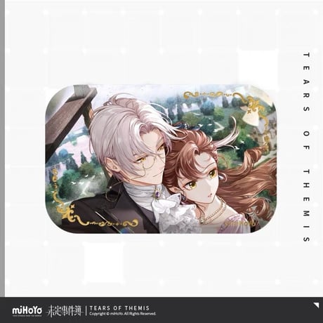 【未定事件簿】「情迷贝克伦」角型缶バッジ 7×4.4cm ※予約販売