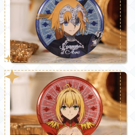 事後通販【Fate/Grand Order】FGO 中国限定コラボカフェ トレーディング缶バッジ 58mm （全12種）※入金後60日以内発送