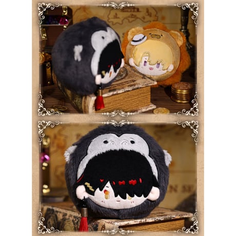 【NIJISANJI EN × Bilibili Goods】にじさんじ Luxiem「航海家」シリーズ ボイス 音声入り ぬいぐるみ マスコット Luca / Vox（全2種） ※予約販売