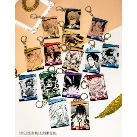 【家庭教師ヒットマンREBORN!リボーン】SHONEN JUMP SHOP 上海 ジャンプショップ 中国限定 Battaglia アクリルキーホルダー コレクション（全15種）