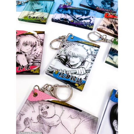 【銀魂】SHONEN JUMP SHOP 上海 ジャンプショップ中国限定 アクリルキーホルダー コレクション 魂Ver.（全16種）