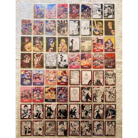 【FAIRY TAIL × 次元二丁目】フェアリーテイル 中国限定開催 20周年記念「中華風」POP-UP SHOP トレーディング 漫画風コレクションカード（全63種／ランダム）