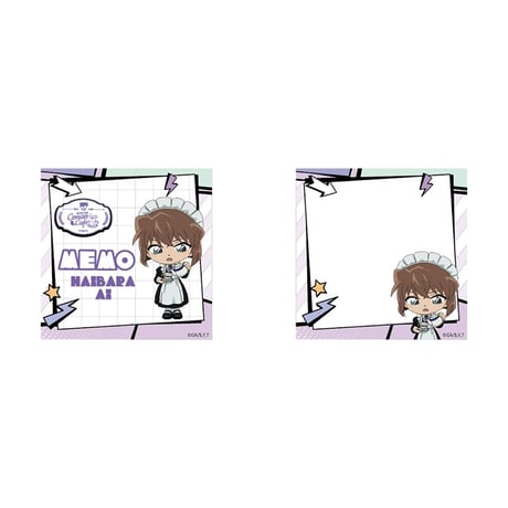 事後通販【名探偵コナン × IPSTAR】2023年中国限定 コラボカフェ 2023Cafe メモ帳 メモパッド（全8種）
