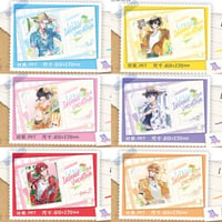 07/03〆【時光代理人 × 次元波板糖】中国限定 「海島度假」Island Vocation Log コラボカフェ ランチョンマット PETポスター（全6種）